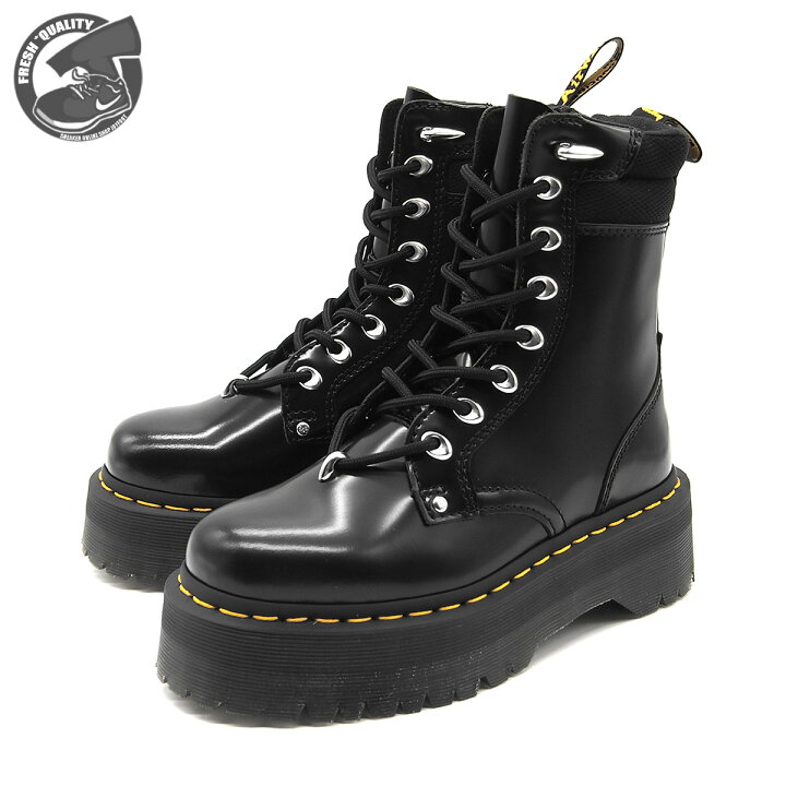 楽天市場】Dr.Martens JADON HDW II 8 HOLE BOOTS BLACK BUTTERO 