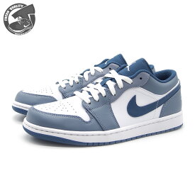 【ポイント3倍!お買い物マラソン】NIKE AIR JORDAN 1 LOW ASHEN SLATE/MYSTIC NAVY/WHITE 553558-414 ナイキ エア ジョーダン 1 ロー アシェン スレート/ミスティック ネイビー/ホワイト メンズ