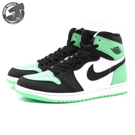 NIKE AIR JORDAN 1 RETRO HIGH OG "GREEN GLOW" WHITE/BLACK-GREEN GLOW dz5485-130 ナイキ エアジョーダン 1 レトロ ハイ OG ホワイト/ブラック グリーン グロー メンズ