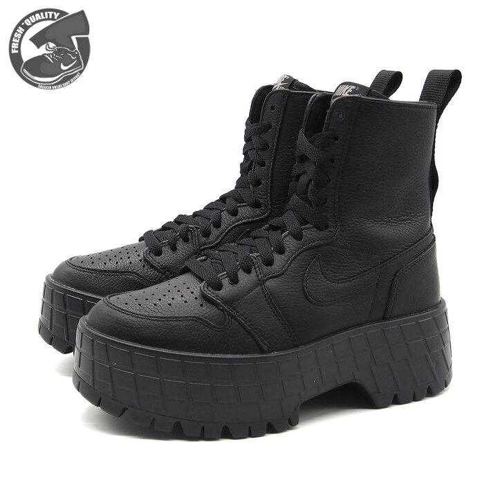 楽天市場】NIKE WMNS AIR JORDAN 1 BROOKLYN BLACK/FLAT PEWTER-BLACK  