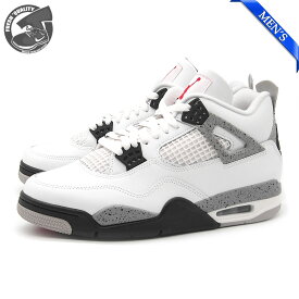 【7/13 23:59までPx5倍!】NIKE AIR JORDAN 4 RETRO "WHITE/CEMENT" SUMMIT WHITE/FIRE RED-TECH GREY-BLACK fv5029-100 ナイキ エアジョーダン 4 レトロ サミットホワイト/ファイヤーレッド/テックグレー/ブラック