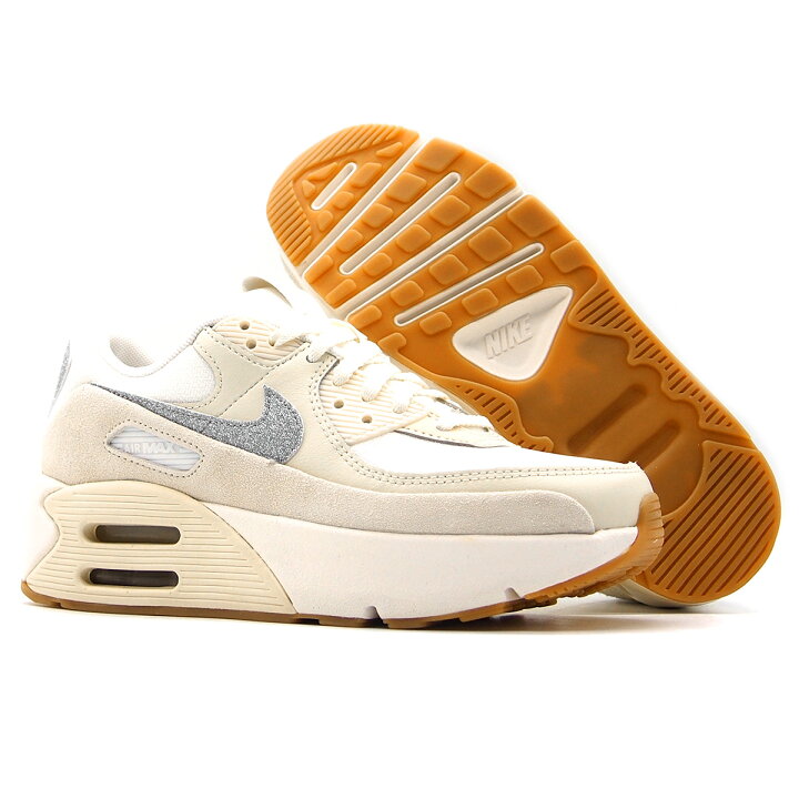 楽天市場】NIKE WMNS AIR MAX 90 LV8 SE SAIL/LIGHT CREAM/GUM LIGHT 