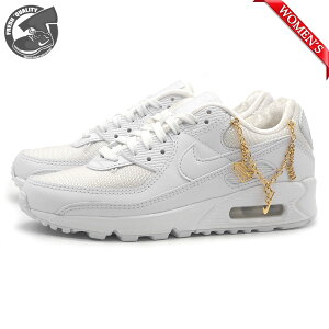 NIKE WMNS AIR MAX 90 PREMIUM WHITE/METALLIC GOLD/WHITE DH0569-100 �i�C�L �E�B�����Y �G�A�}�b�N�X 90 �v���~�A�� �z���C�g/���^���b�N�S�[���h/�z���C�g ���f�B�[�X