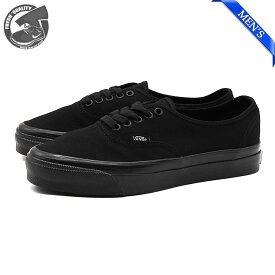 VANS PREMIUM AUTHENTIC REISSUE 44 BLACK/BLACK VN0007QZBKA バンズ プレミアム オーセンティック リイシュー 44 ブラック/ブラック