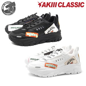AKC-0091 AKIII CLASSIC URBAN TRACKER WAPPEN BLACK,WHITE �A�L�N���V�b�N �A�[�o���g���b�J�[ ���b�y�� �u���b�N,�z���C�g