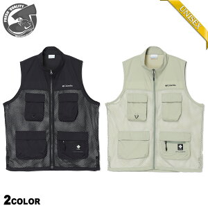 Columbia SUGAR BROOK II VEST PG2263 �R�����r�A �V���K�[�u���b�N II �x�X�g 2�J���[ ���b�s���O�s���i