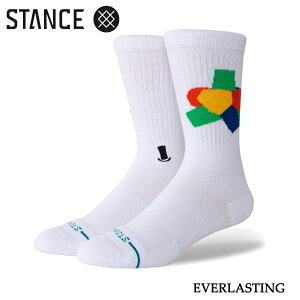 �y�����_�t���f�[Px5�{�zSTANCE EVERLASTING WHITE A556A24EVE �X�^���X �G�o�[���X�e�B���O �z���C�g �\�b�N�X
