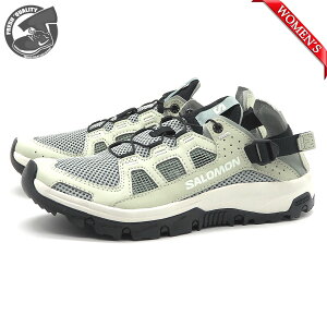 SALOMON TECHAMPHIBIAN 5 W GREEN MILIEU/SEA FOAM/CLEARLY AQUA L49110700 �T������ �e�b�N�A���t�B�r�A�� 5 �E�B�����Y ���f�B�[�X �E�H�[�^�[ �V���[�Y