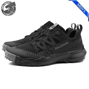 SALOMON TERRAMPHIBIAN BLACK/BLACK/CASTLEROCK L49144000 �T������ �e�����t�B�r�A�� �u���b�N/�u���b�N/�L���b�X�����b�N �����Y �E�H�[�^�[ �V���[�Y