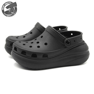 yԌZ[zCROCS CRUSH CLOG BLACK 207521-001 NbNX NbV NbO ubN fB[X Y T_