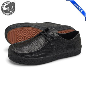 LAST RESORT AB VM006-MOC CROC VM006 BLACK CROC/BLACK ���X�g���]�[�g �G�[�r�[ ���J�V�� �X�P�[�g �����YDROP20
