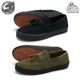 【ポイント5倍!お買い物マラソン】LAST RESORT AB VM005-LOAFER VM005 ブラック,オリーブ ラストリゾート エービー スエード ローファー メンズ