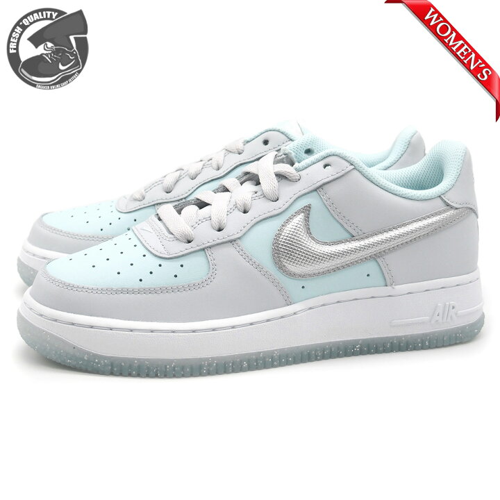 楽天市場】NIKE AIR FORCE 1 BG PURE PLATIUM/METALLIC SILVER hq3249 