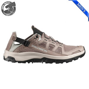 SALOMON TECHAMPHIBIAN 5 WALNUT/WROUGHT IRON/BLACK L49104200 �T������ �e�b�N�A���t�B�r�A�� 5 �E�H���i�b�g/���[�g �A�C����/�u���b�N �����Y �E�H�[�^�[ �V���[�Y