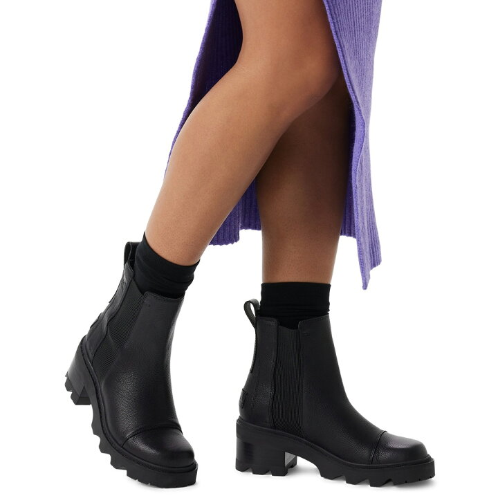 楽天市場】SOREL JOAN NOW CHELSEA BLACK/BLACK NL5034-010 ソレル 