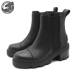 �y���������}���\��Px5�{�zSOREL JOAN NOW CHELSEA BLACK/BLACK NL5034-010 �\���� �W���A�� �i�E �`�F���V�[�u�[�c �u���b�N/�u���b�N ���f�B�[�X ���� �T�C�h�S�A �u�[�c