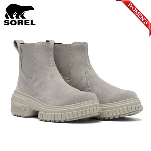 y|Cg5{!}\zSOREL ONA AVE CHELSEA BOOT WP CHROME GREY/DOVE(061) NL5140 \ I[GkG[Axj[`FV[ u[cEH[^[v[t N[ O[/h[u fB[X 2025F