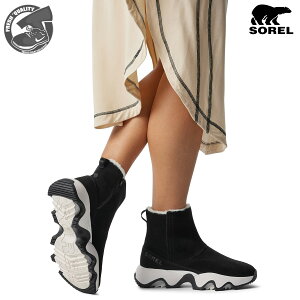 SOREL KINETIC IMPACT SHORT BOOT Black, Sea Salt(010) nl5196 \ LleBbNCpNg V[gu[c fB[X EB^[ u[c 2024FW