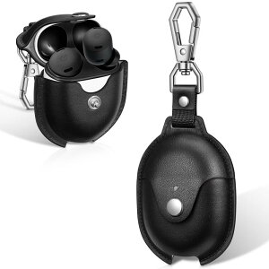 (�t�B���e�B�[) �ی�P�[�X Google Pixel Buds Pro (2022) �p �v���~�A��PU���U�[�X�����t�B�b�g���^���X�i�b�v���߃|�[�^�u���J�o�[�X�L�� �L�[�`�F�[���t��