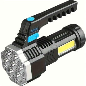 LED 懐中電灯 フラッシュライト ハンディライトUSB充電式 超高輝度 軽量化 持ち運び便利 IP65防水 4種類点灯 USB 懐中電灯 防災 停電対策 緊急用 キャンプ 登山 夜釣り