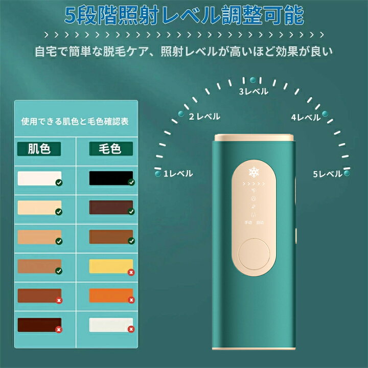 楽天市場】限定価格【楽天1位】痛くない冷感脱毛器VIO対応 男女兼用 