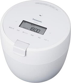 パナソニック 炊飯器 5合 圧力IH コンパクトサイズ ふた食洗器対応 ホワイト SR-NB102-W