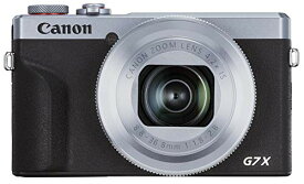 Canon コンパクトデジタルカメラ PowerShot G7 X Mark III シルバー 1.0型センサー/F1.8レンズ/光学4.2倍ズーム PSG7XMARKIIISL