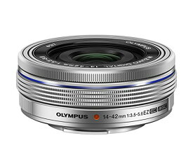 OLYMPUS 電動式パンケーキズームレンズ M.ZUIKO DIGITAL ED 14-42mm F3.5-5.6 EZ SLV