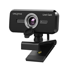 Creative Live! Cam Sync 1080p V2 テレワーク オンライン会議 webカメラ カバー付 Windows10用ノイズカットソフト付 LC-SYN18V2