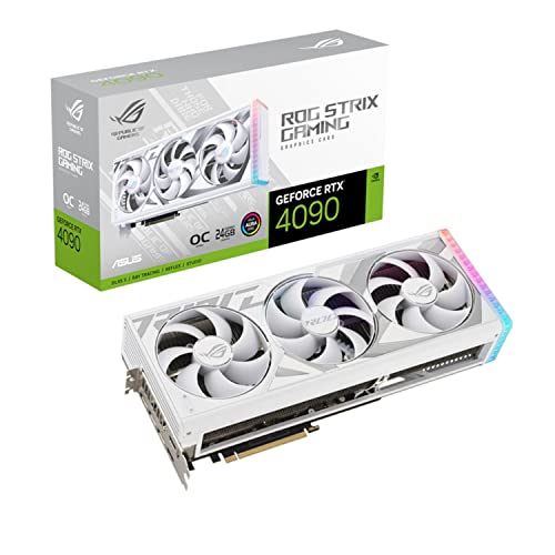 ASUS NVIDIA GeForce RTX 4090 搭載ビデオカード OC edition 24GB GDDR6X   ROG-STRIX-RTX4090-O24G-WHITE 日本正規流通品