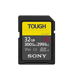 ソニー(SONY) 32GB UHS-II Tough G-Series SDカード SF-G32T (R300/W299)