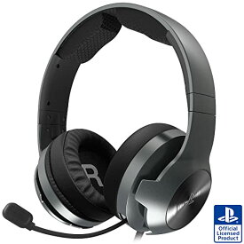 【SONYライセンス商品】ホリ ゲーミングヘッドセット プロ for PlayStationR5, PlayStationR4, PC ブラック【PS5対応】