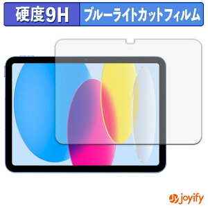 【 9H ブルーライトカット 】フィルム Apple iPad ( 第10世代 ) 2022 10.9インチ 保護フィルム ブルーライトカットフィルム アンチグレア 高硬度 反射防止 指紋防止 液晶保護フィルム