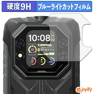 �y 9H �u���[���C�g�J�b�g �z�t�B���� Blackview ROCK 1 ( �Z�J���h�f�B�X�v���C ) �ی�t�B���� �u���[���C�g�J�b�g�t�B���� ���� ���d�x �w��h�~ ��ʕی� �t���ی�t�B����