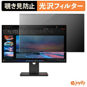 �y�|�C���g2�{�z �y �`�����h�~ ���E�� �z Lenovo ThinkVision P27QD-40 / T27QD-40 �v���e�N�^�[ ���� �v���C�o�V�[�t�B���^�[ �u���[���C�g�J�b�g �`���ݖh�~ �̂������h�~ ��ʕی샂�j�^�[
