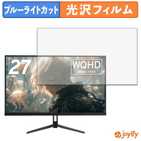 【 ブルーライトカット 】フィルム Pixio PX278 Wave / PX279 Wave シリーズ 保護フィルム 光沢 鮮明 画面保護 ブルーライトカットフィルム 指紋防止 液晶保護フィルムモニター