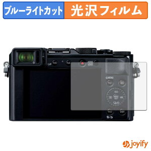 �y �u���[���C�g�J�b�g �z�t�B���� Panasonic LUMIX DC-LX100M2 / LX100 / TX1 / TZ85 / TZ70 / TZ60 / LF1 �ی�t�B���� ���� �N�� ��ʕی� �u���[���C�g�J�b�g�t�B���� �w��h�~ �t���ی�t�B����