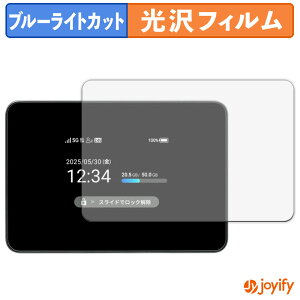 �y �u���[���C�g�J�b�g �z�t�B���� SHARP Pocket WiFi 5G A503SH �ی�t�B���� ���� �N�� ��ʕی� �u���[���C�g�J�b�g�t�B���� �w��h�~ �t���ی�t�B����