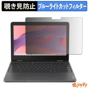 �y �`�����h�~ 180�x �z�t�B���� Lenovo 300e Yoga Chromebook Gen 4 �v���C�o�V�[�t�B���^�[ �ی�t�B���� �u���[���C�g�J�b�g �`���ݖh�~�t�B���� �̂������h�~ �A���`�O���A �p�\�R�� PC