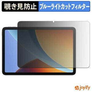 �y �`�����h�~ 180�x �z�t�B���� Xiaomi REDMI Pad 2 9.7 �v���C�o�V�[�t�B���^�[ �ی�t�B���� �u���[���C�g�J�b�g �`���ݖh�~�t�B���� �̂������h�~ �A���`�O���A ��ʕی�