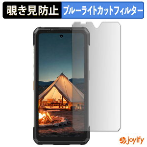 �y �`�����h�~ 180�x �z�t�B���� Ulefone Armor 34 / 34 Pro �v���C�o�V�[�t�B���^�[ �ی�t�B���� �u���[���C�g�J�b�g �`���ݖh�~�t�B���� �̂������h�~ �A���`�O���A ��ʕی�