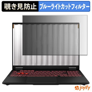 �y �`�����h�~ �^�u�V�[���� �z�t�B���� ASUS TUF Gaming A16 ( 2025 ) �ی�t�B���� ���E�� �u���[���C�g�J�b�g �`���ݖh�~�t�B���� �̂������h�~ ��ʕی� �p�\�R�� PC