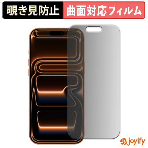 【 TPU 覗き見防止 】 フィルム Apple iPhone 17 Pro Max プライバシーフィルター 保護フィルム 覗き見防止 全面保護 ブルーライトカット 覗きみ防止フィルム 光沢 画面保護