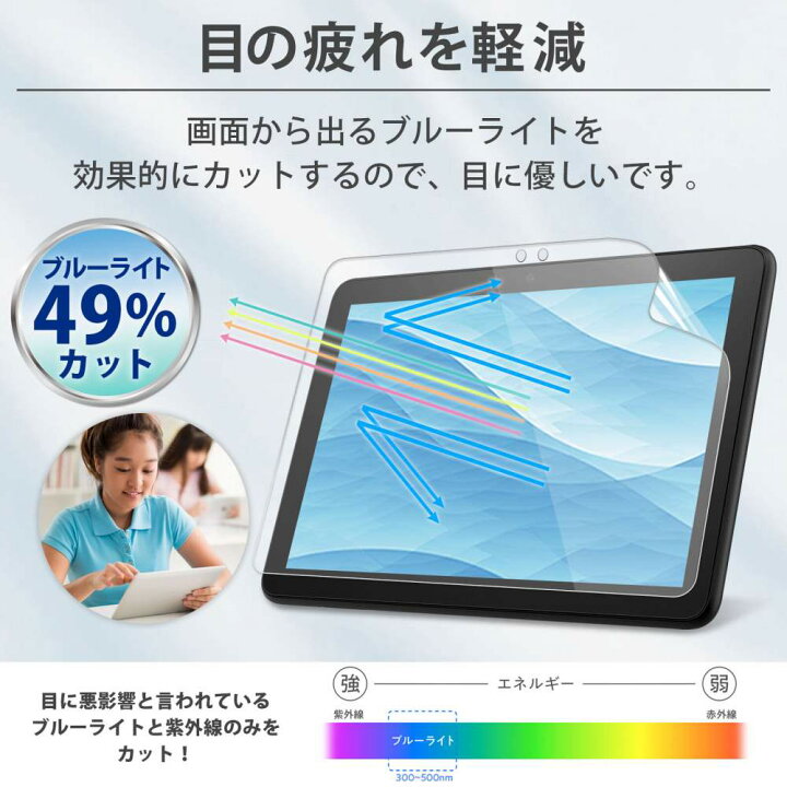 楽天市場】＼キッズモデル対応／ Amazon Fire タブレット ブルーライト 