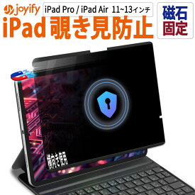【楽天スーパーSALE 値引】 iPad Air 11インチ 13インチ M4 2026 Pro 11 13 M5 M3 M2 2025 覗き見防止 フィルム プライバシーフィルター 保護フィルム ブルーライトカット のぞき見防止フィルター マグネットタイプ 反射防止 アイパッド プロ エアー