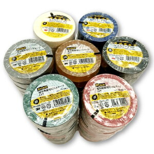 3M Scotch �X�R�b�` �d�C�≏�p �r�j�[���e�[�v 117 ���E���E�D�E�ԁE�E�΁E�����E���F 19mmx20M 1�p�b�N�i10�����j