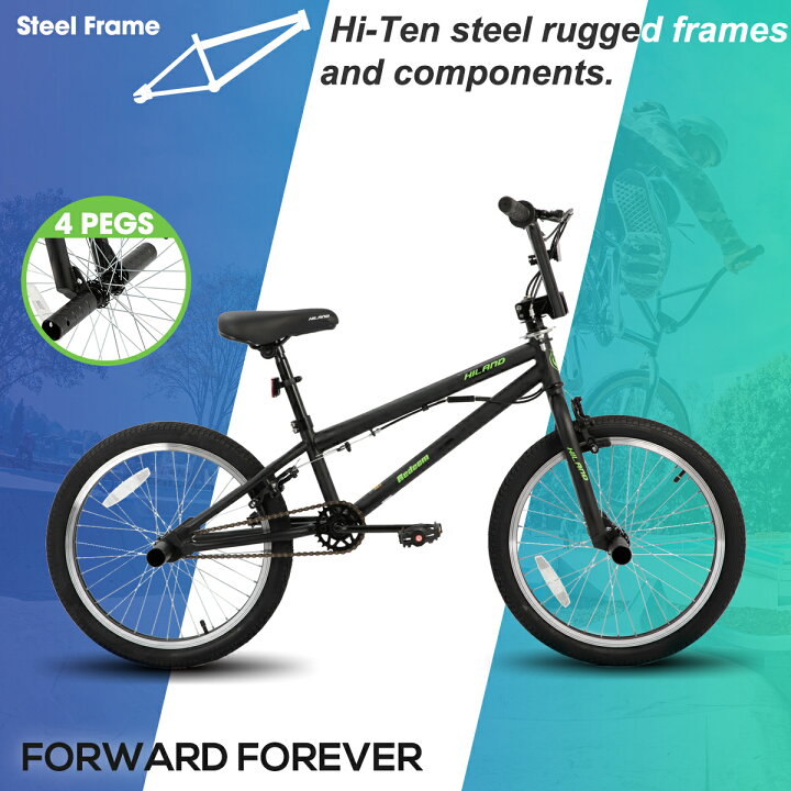 楽天市場】☆送料無料☆ HILAND 20インチ BMX自転車 スタント 