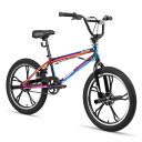 「★送料無料★」HILAND 20インチ BMX自転車 バトンホイール フリースタイル 初心者向き 練習用bmx ペグ ジャイロ機構…
