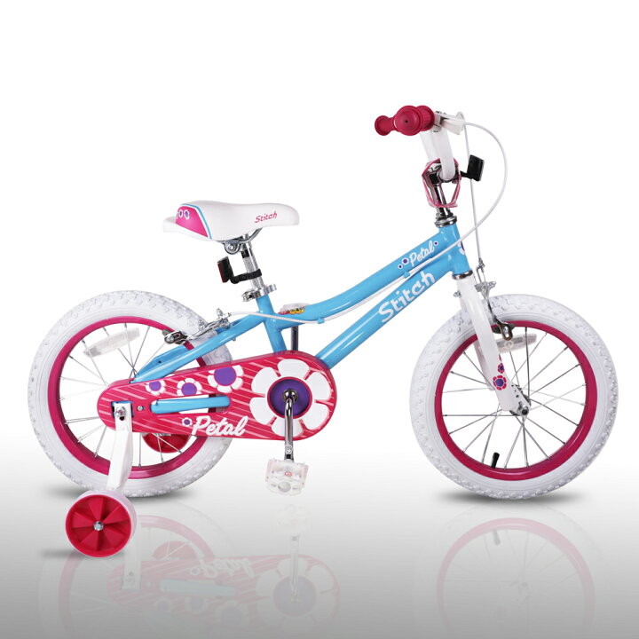 cycmoto 子供自転車 3 6歳 4 カゴ 5 お誕生日プレゼント 可愛い 女の子 かわいい自転車 補助輪付き 幼児用自転車 男の子 16インチ