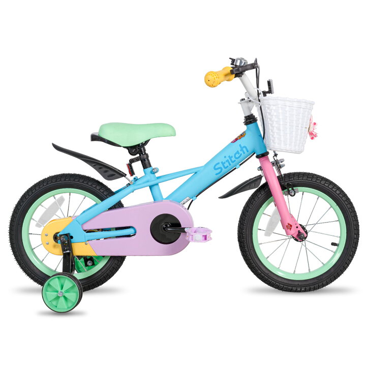 楽天市場】「☆送料無料☆」STITCH 子ども用自転車 12 14 16 18インチ 